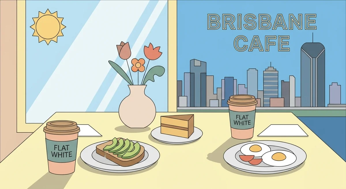 Coffee and breakfast at Corner Table Cafe