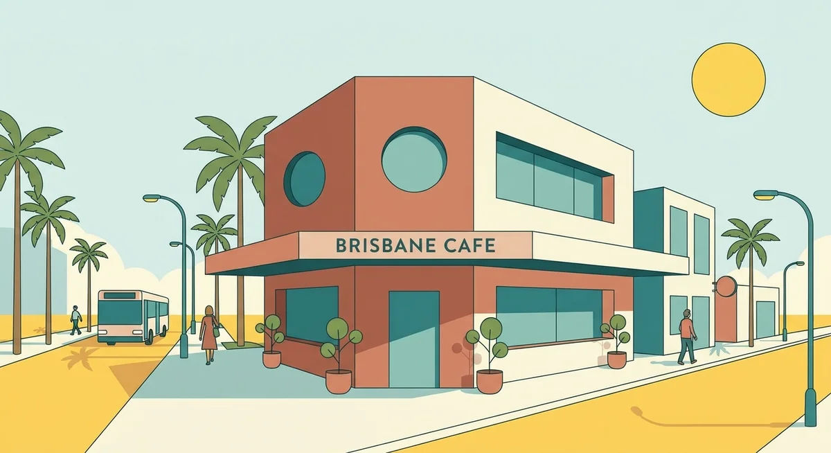 Corner Table Cafe exterior in Brisbane