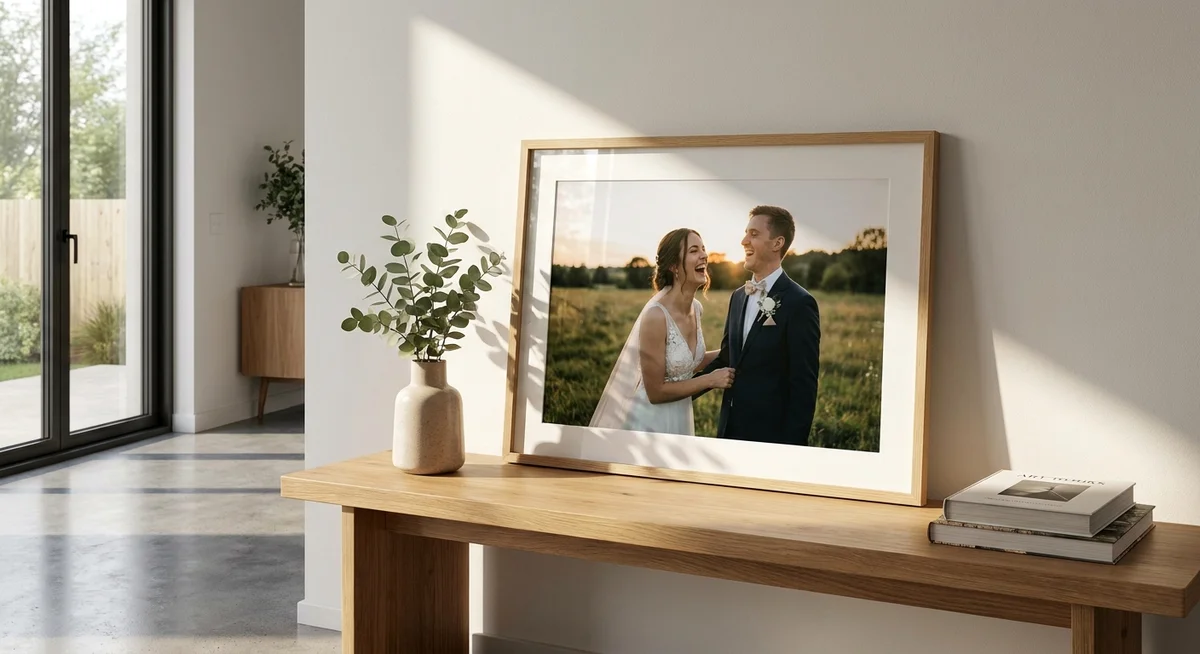 Wedding frame concept