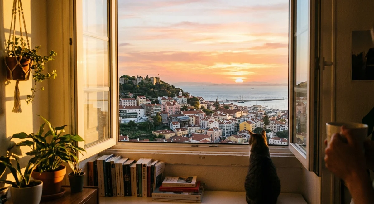 Apartment window in Kintora
