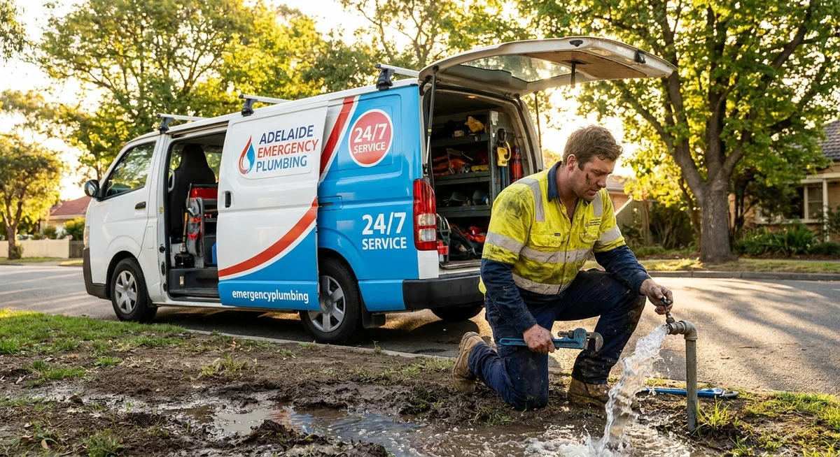 Rapid Flow Plumbing emergency plumber in Adelaide