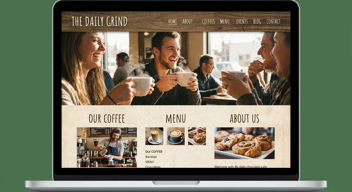 Cafe demo site