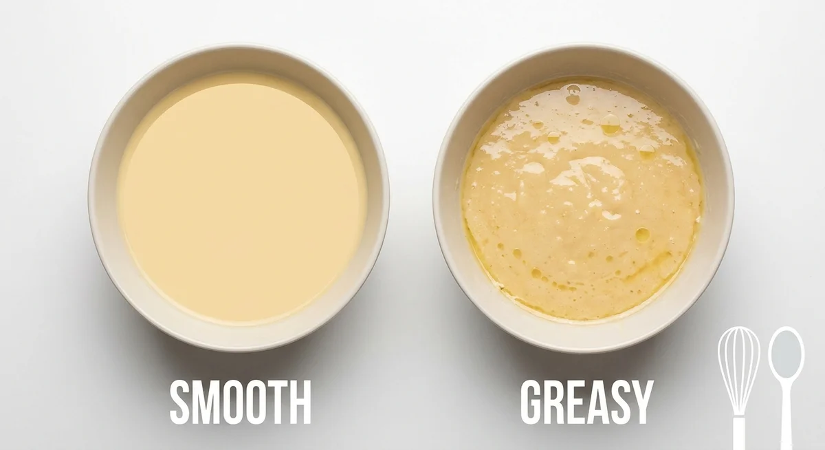 Two bowls of protein batter showing the texture difference between WPI 90 and whey concentrate in recipes