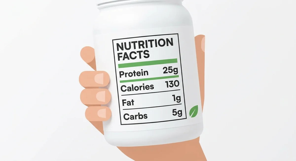 How to Read a Protein Powder Nutrition Label