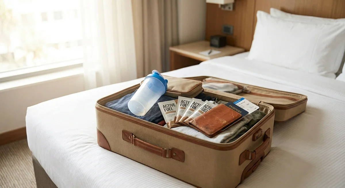 Protein Powder and Travel: How to Hit Your Targets When You're Away From Home