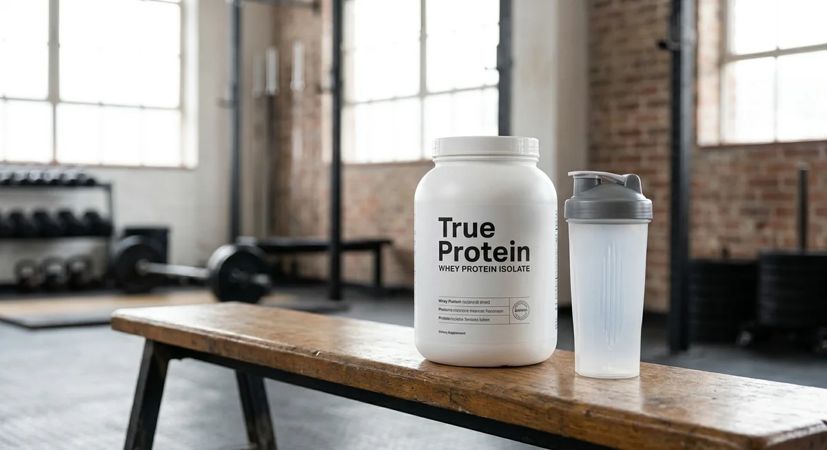 True Protein WPI in a gym setting