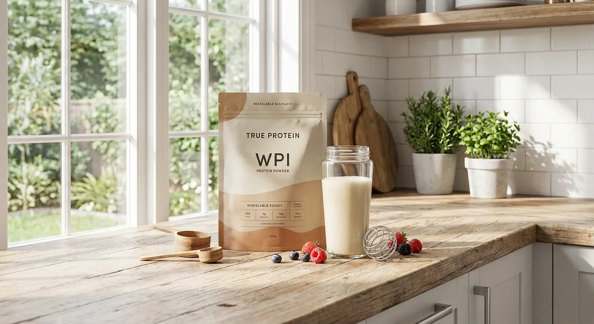 True Protein WPI with prepared shake